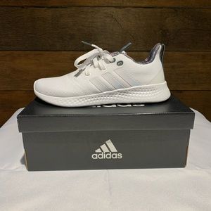Adidas all white shoes. Size woman’s 7.